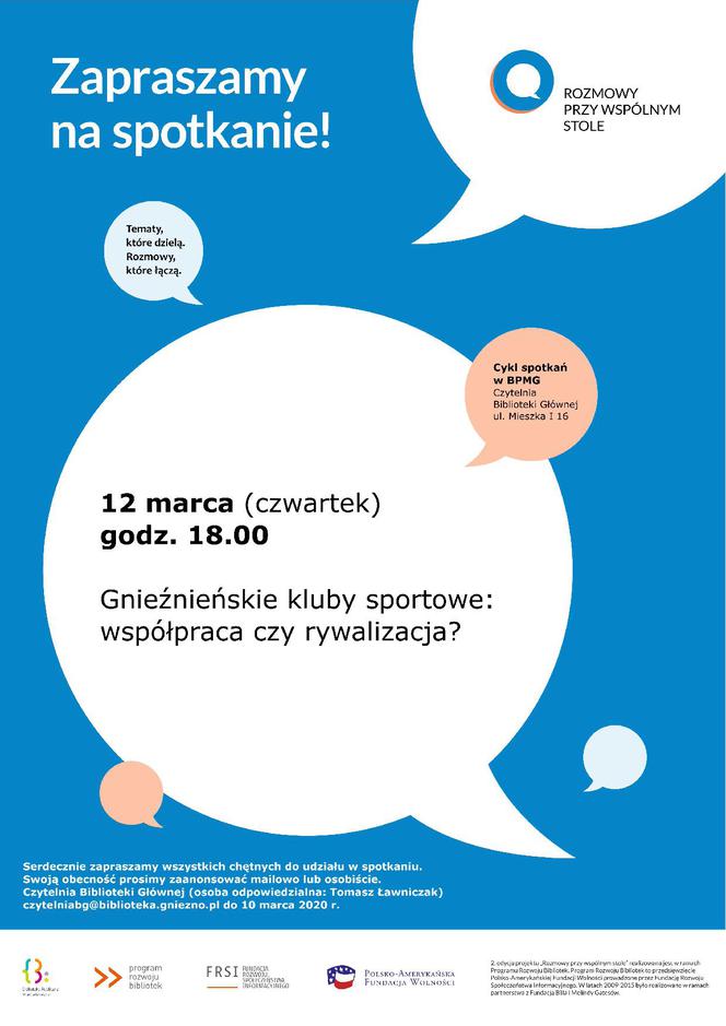 Ma tworzyć przestrzeń do dialogu