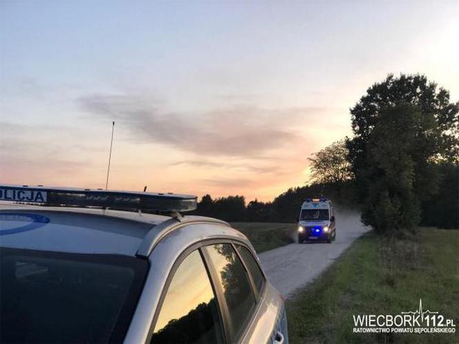 Tragiczny wypadek pod Sępólnem Krajeńskim! Nie żyje mężczyzna [ZDJĘCIA] 