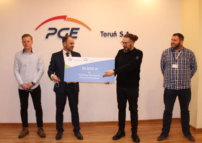 PGE Toruń przekazała 40 tysięcy zł czterem organizacjom pożytku publicznego