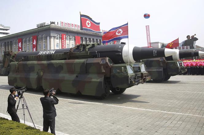 parada militarna Korea Północna