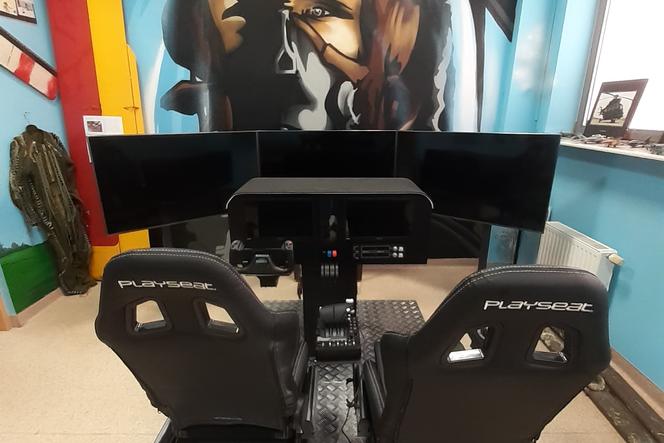 Symulator lotów w Świdniku