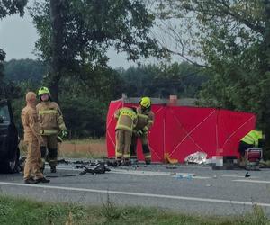 : Mama zginęła w wypadku, dziecko z urazem głowy trafiło do szpitala. Tragiczny finał brawurowej jazdy na trasie do Warszawy