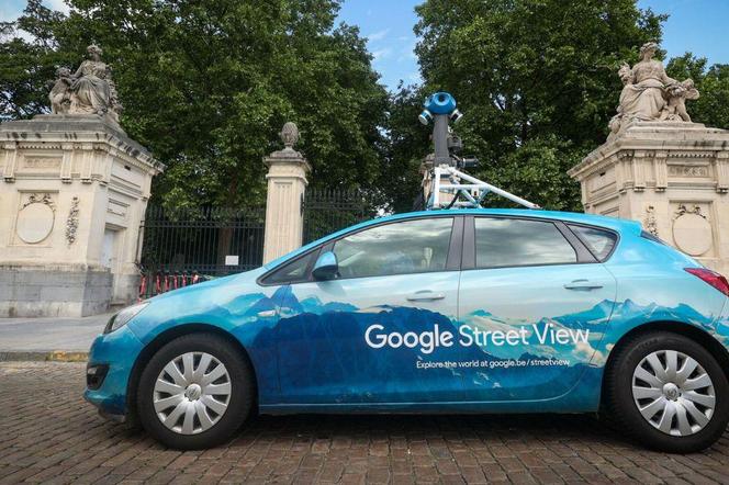 Auto google street view 