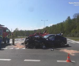 Groźny wypadek na skrzyżowaniu w Częstochowie