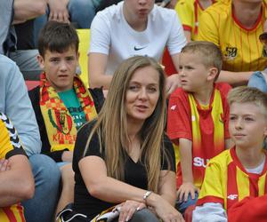 Korona Kielce - Ruch Chorzów. Zdjęcia kibiców na Suzuki Arenie