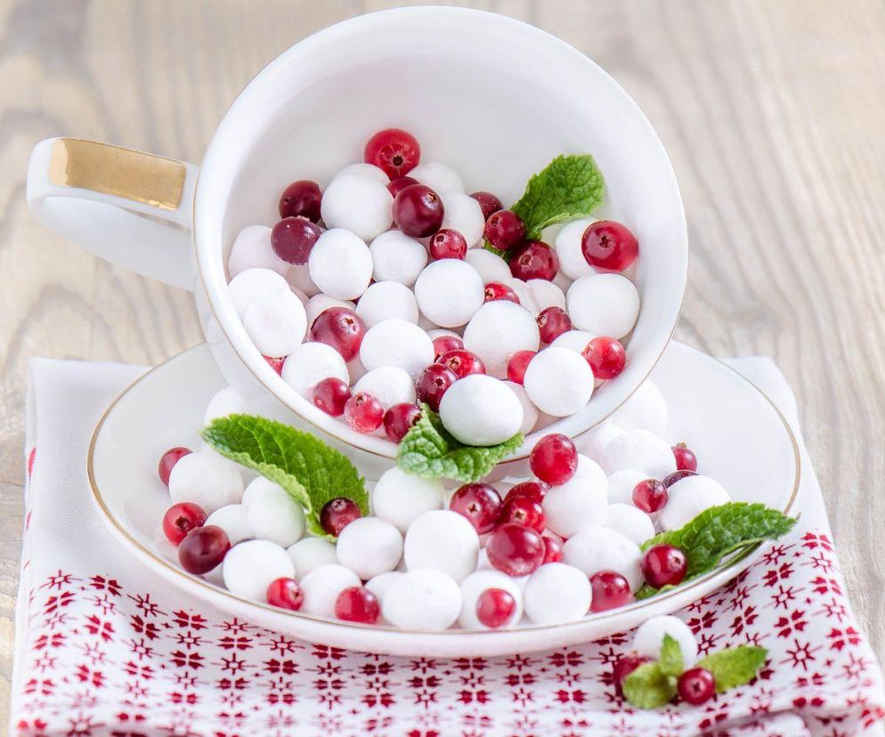 cukierki żurawinowe