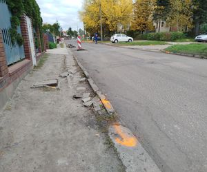 Trwa remont nawierzchni ulic Romanówka i Unitów Podlaskich w Siedlcach