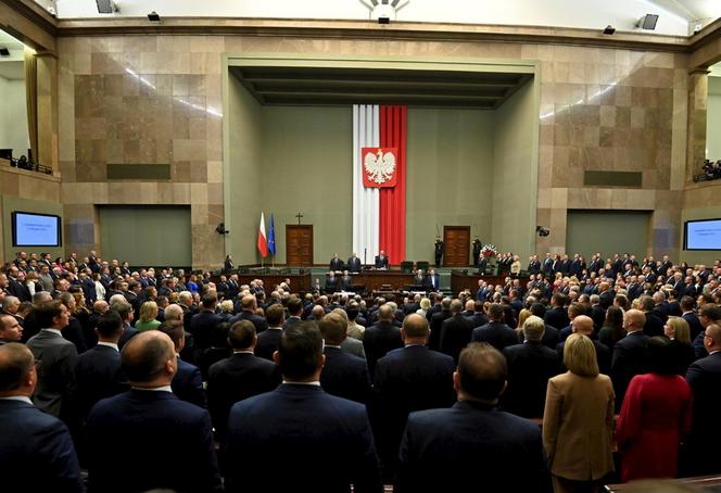 Ślubowanie poselskie posłów na Sejm X kadencji