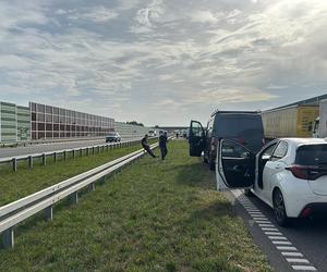 Wypadek na A1, motocyklista nie żyje. Kierowcy utknęli w potężnym, wielogodzinnym korku