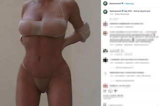 Bianca Censori znów zapomniała się ubrać