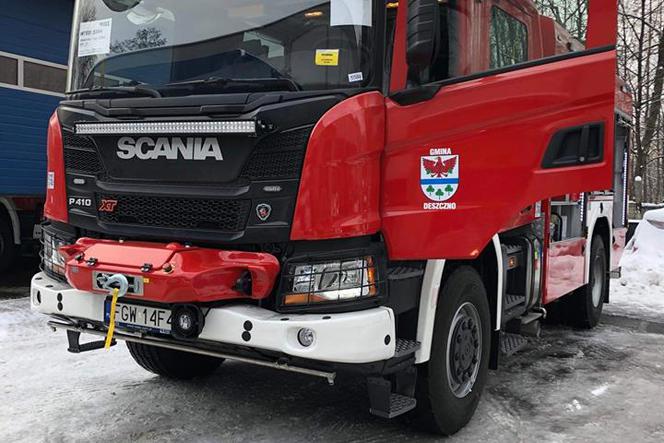 Nowy wóz OSP Deszczno