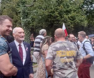 81. rocznica wybuchu Powstania Warszawskiego. Uroczystości przy pomniku Gloria Victis