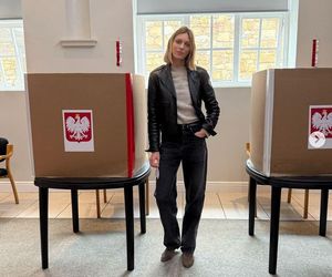 Wybory Prezydenckie 2025. Jak głosowały gwiazdy? Anja Rubik