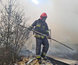 Gigantyczny pożar w Zabrzu. Paliły się niebezpieczne odpady