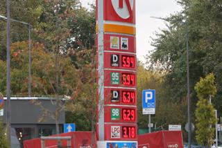Wysokie ceny paliw