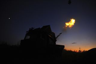 Zmasowane ataki na Ukrainę