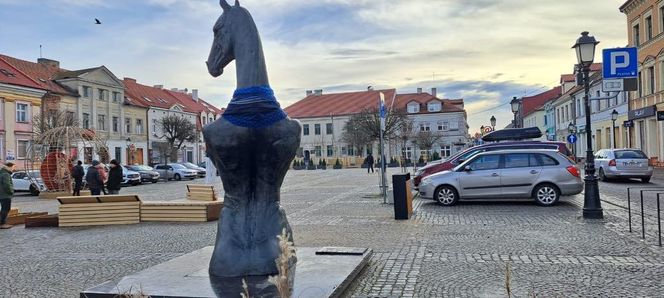 Tak prezentuje się pomnik Seksownego Konia z Konina
