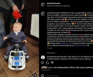 Roczek synka Anny Derbiszewskiej 