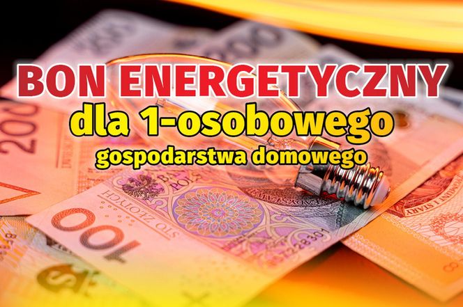 Bon energetyczny dla 1-osobowego gospodarstwa domowego