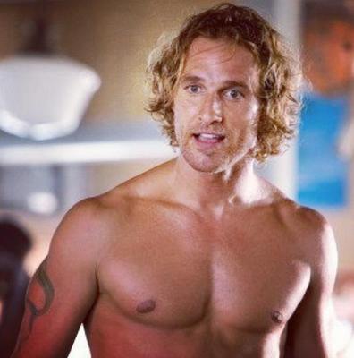 Matthew McConaughey unika siłowni