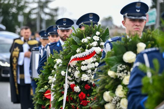 Ostatnie pożegnanie policjanta Adama Woldzia, który zginął w słowackich Tatrach