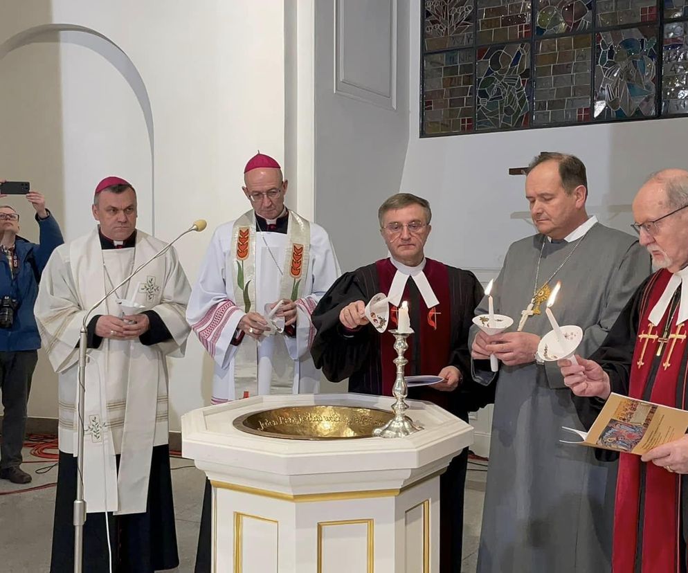Centralne nabożeństwo ekumeniczne w kościele ewangelickim św. Trójcy w Warszawie
