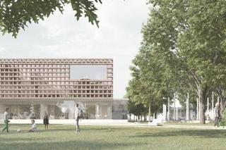 Projekt obejmuje dobudowanie nowej sceny wraz z zapleczem technicznym oraz modernizację zabytkowego obiektu. 