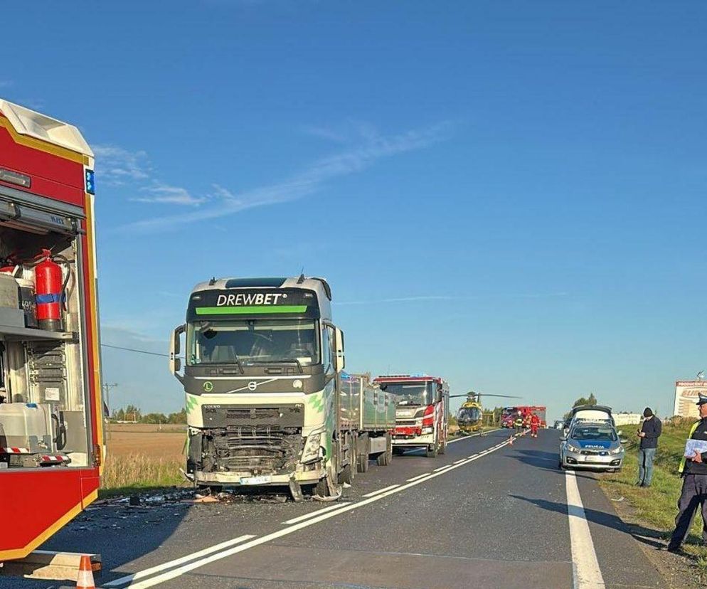 Tragiczny wypadek na DK43 w pow. kłobuckim. Zginęła jedna osoba