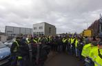 Protest przewoźników Szczecin 