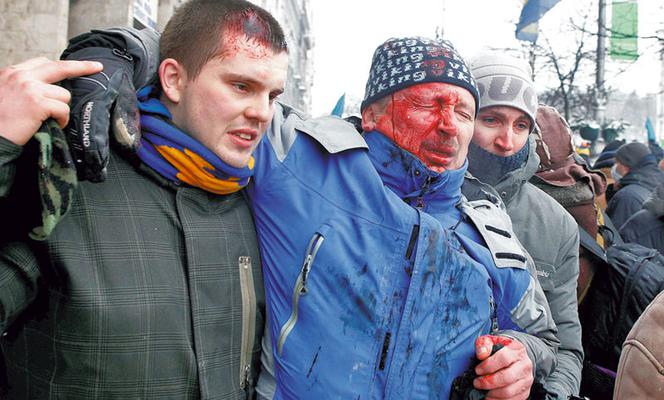 Janukowycz morduje na Majdanie