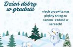 kartki na dzień dobry w grudniu