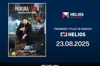 Siedlecki Helios zaprasza na kinowy Stand-Up „Rafał Pacześ – ProkuraTOUR'a”