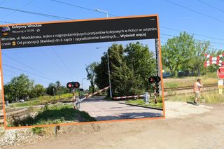 Absurd na Wiaduktowej we Wrocławiu. Rogatki blokują ruch, a pociąg jedzie obok