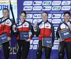 MŚ w short tracku. Srebrny medal polskiej sztafety kobiet 