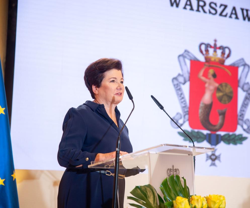 Hanna Gronkiewicz-Waltz Honorową Obywatelką Warszawy