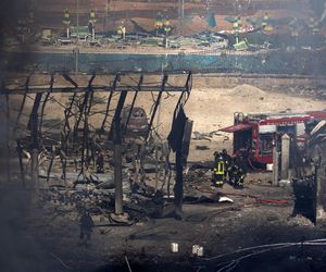 Wybuch w punkcie dystrybucji benzyny w Rzymie.