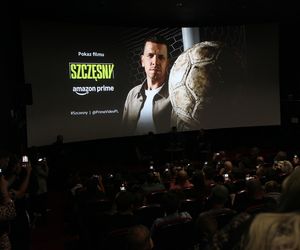 Szczęsny biegnie na premierę filmu