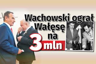 Wachowski ograł Wałęsę na 3,7 mln zł! Gdzie są te pieniądze?!