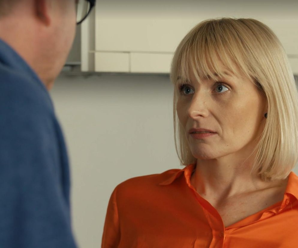 Barwy szczęścia, odcinek 2984: Olga (Dorota Łukasiewicz-Kwietniewska), Marek (Marcin Perchuć)