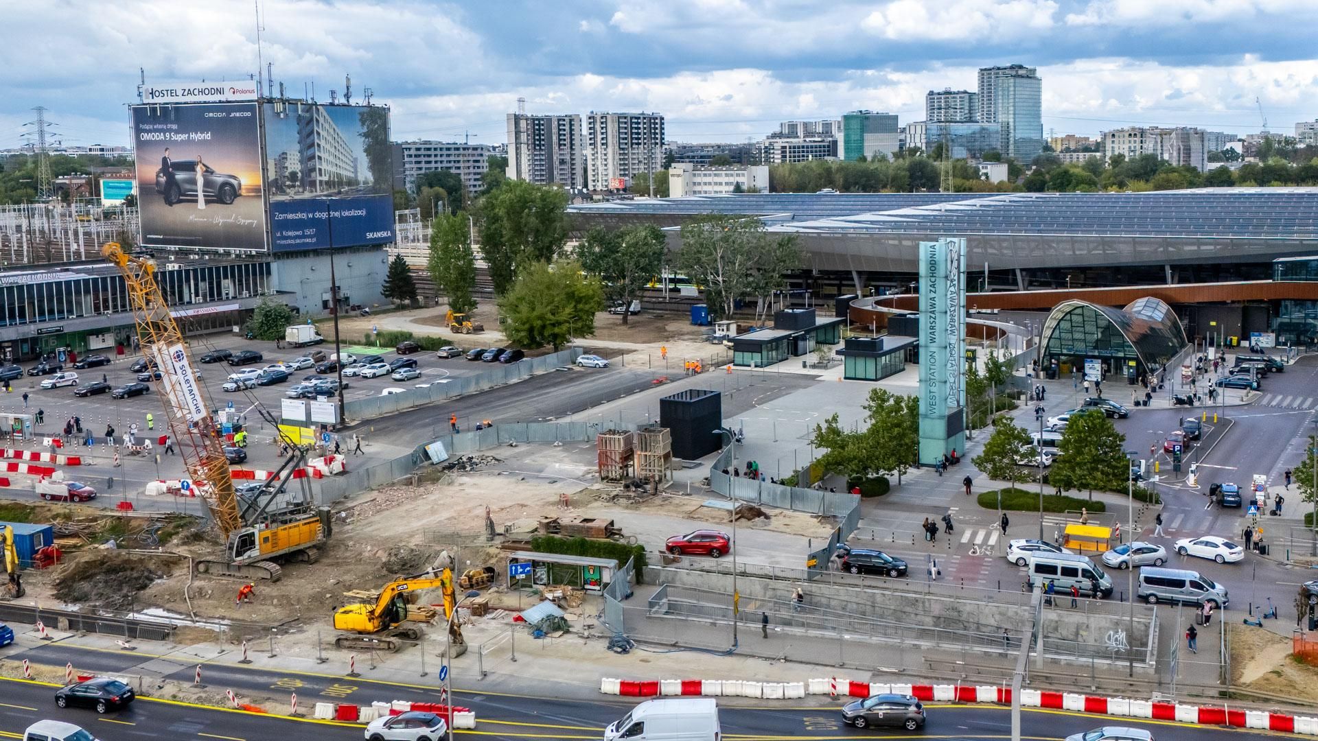 Stacja i dworzec Warszawa Zachodnia - sierpień 2025