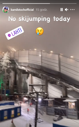 Kamil Stoch załamany po decyzji w Lahti
