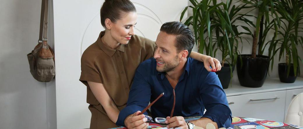 Barwy szczęścia odc. 1506 Magda (Honorata Witańska), Sebastian (Kacper Krupski)