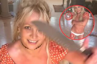 Britney Spears wywija nożami. Na ciele obrażenia! Fani są przerażeni