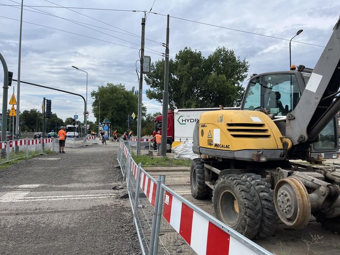 Remont mostu Grunwaldzkiego w Krakowie