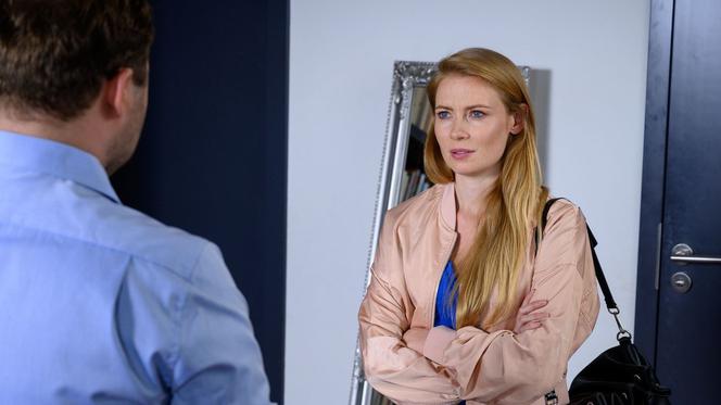 Barwy szczęścia, odc. 2125. Dominika (Karolina Chapko), Klemens (Sebastian Perdek)