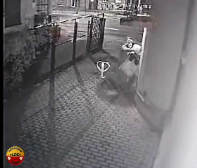 Bandzior napadł panią Natalię i zaczął ją dusić. Kobieta pogoniła drania