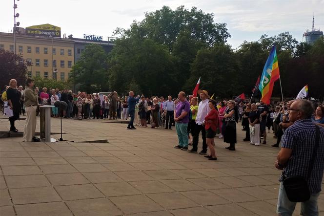 Protest "Ani jednej więcej" w Szczecinie