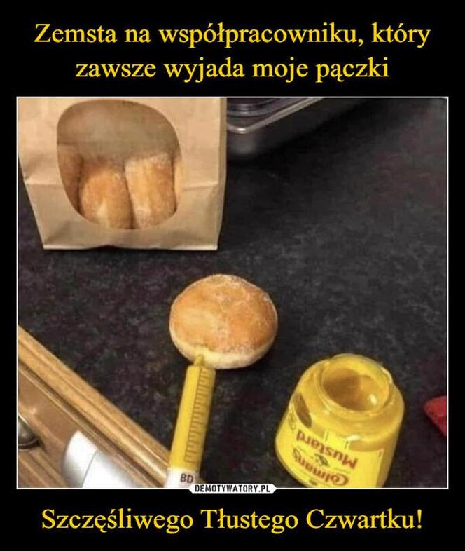 Memy z Tłustym Czwartkiem w roli głównej. Rozbawią cię do łez