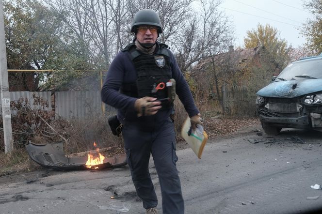 Noc grozy nad Ukrainą. Setki dronów i rakiet spadły na miasta