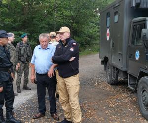 Wypadek w pobliżu Konotopu  - autobus z tirem 